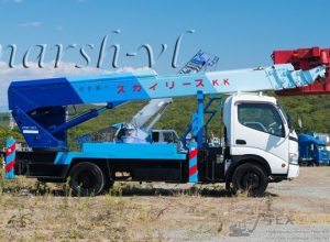 Продам автовышку Toyota Dyna 2007 год 21 м. (полная пошлина) б/пробега.