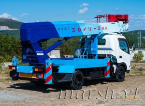 Продам автовышку Toyota Dyna 2007 год 21 м. (полная пошлина) б/пробега.