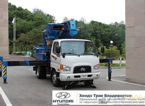 Hyundai HD78 автовышка Dasan DS280L.