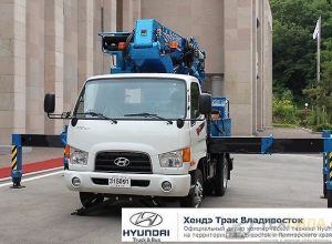 Hyundai HD78 автовышка Dasan DS280L.