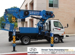 Hyundai HD78 автовышка Dasan DS280L.