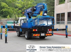 Hyundai HD78 автовышка Dasan DS280L.