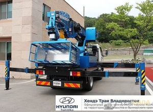 Hyundai HD78 автовышка Dasan DS280L.