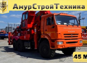 Hansin HS 4570 на шасси Камаз-43118 (6 х 6).