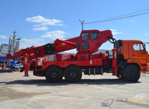 Hansin HS 4570 на шасси Камаз-43118 (6 х 6).